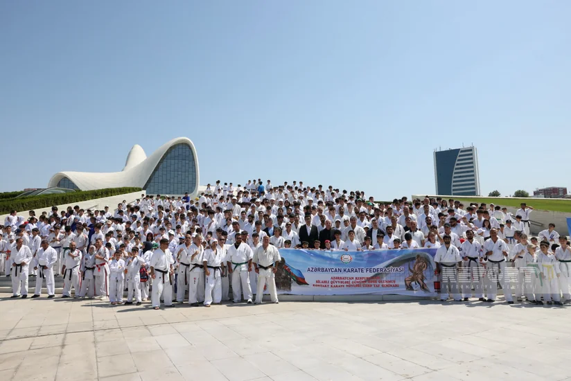 Bakıda kontakt karate üslubları üzrə nümunəvi yay seminarı təşkil olunub