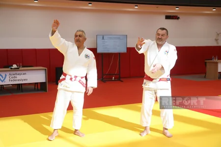 Bakıda IJF Akademiyasının cüdo məşqçiliyi və sertifikat proqramının açılış mərasimi keçirilib