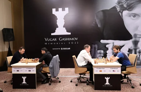 Vüqar Həşimov Memorial-2022də blits yarışlarına start verilib