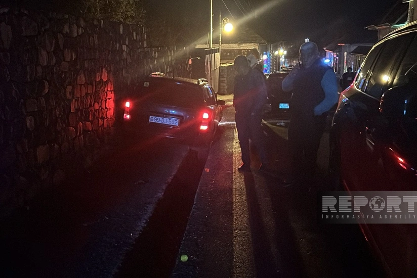 Şəkidə avtomobillə motosiklet toqquşub, ölənlər var