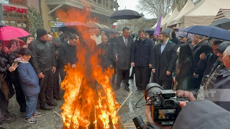 Tbilisinin meri Novruz tədbirlərinə qatılıb