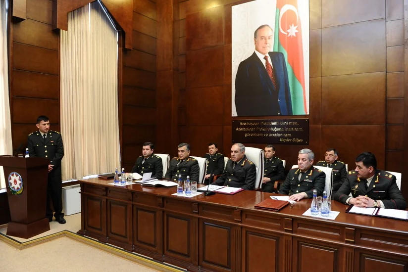Respublika Hərbi Prokurorluğunda geniş kollegiya iclası keçirilib
