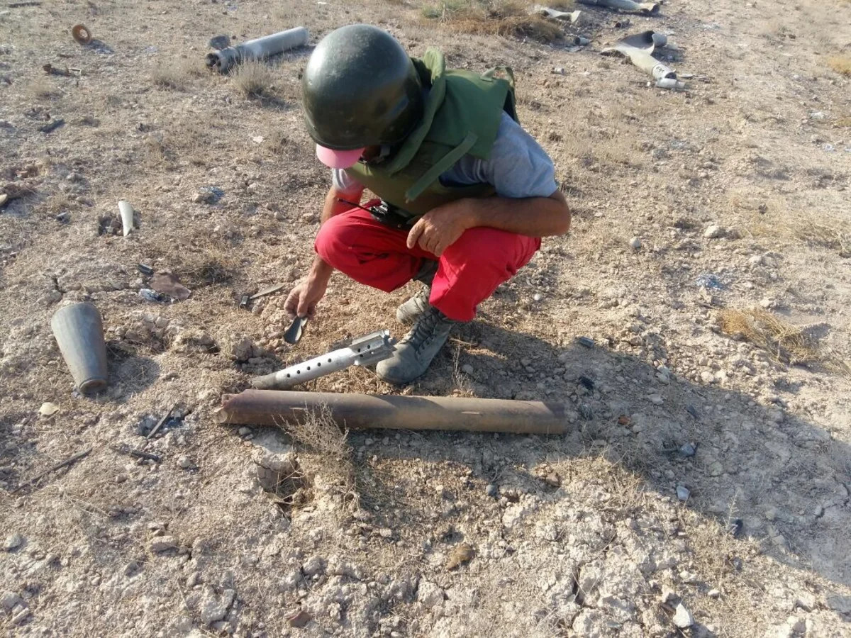 Xızıda 616 ədəd partlamamış hərbi sursat aşkarlanıb