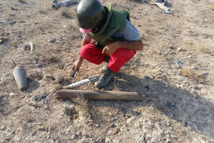 Xızıda 616 ədəd partlamamış hərbi sursat aşkarlanıb