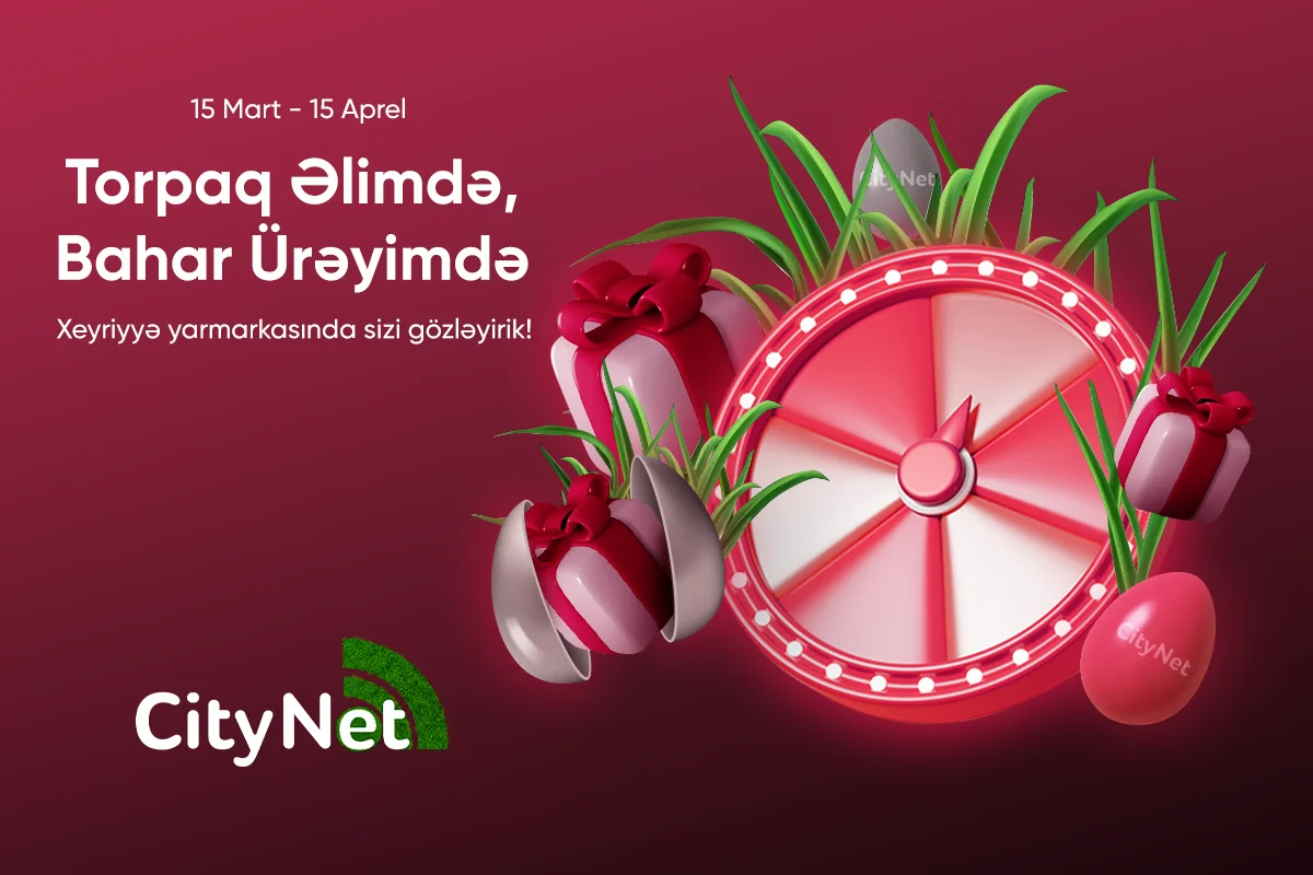 CityNet participates in “Torpaq əlimdə, bahar ürəyimdə” charity fair