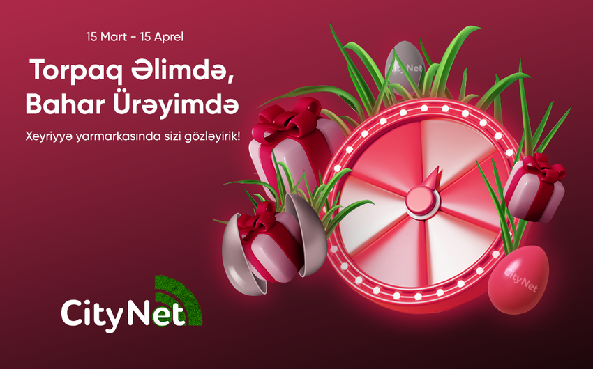 CityNet participates in “Torpaq əlimdə, bahar ürəyimdə” charity fair