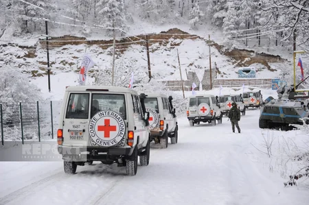 ICRC vehicles pass freely from Lachin to Khankandi - UPDATED