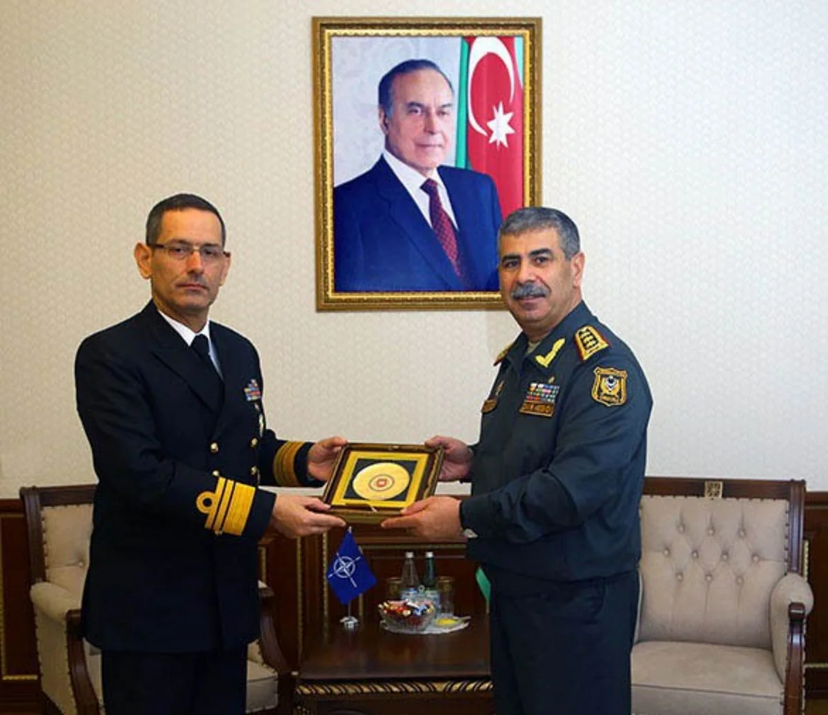 NATO admiralı Azərbaycana təşəkkür edib
