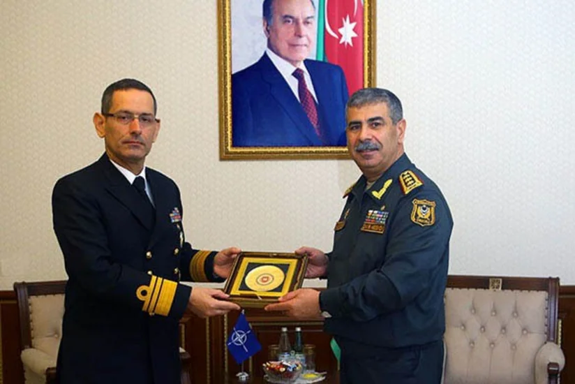 NATO admiralı Azərbaycana təşəkkür edib