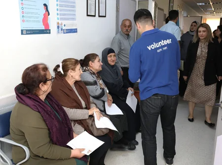 “Həmkardan həmkara qayğı ilə” sosial layihəsi Şabranda davam etdirilib