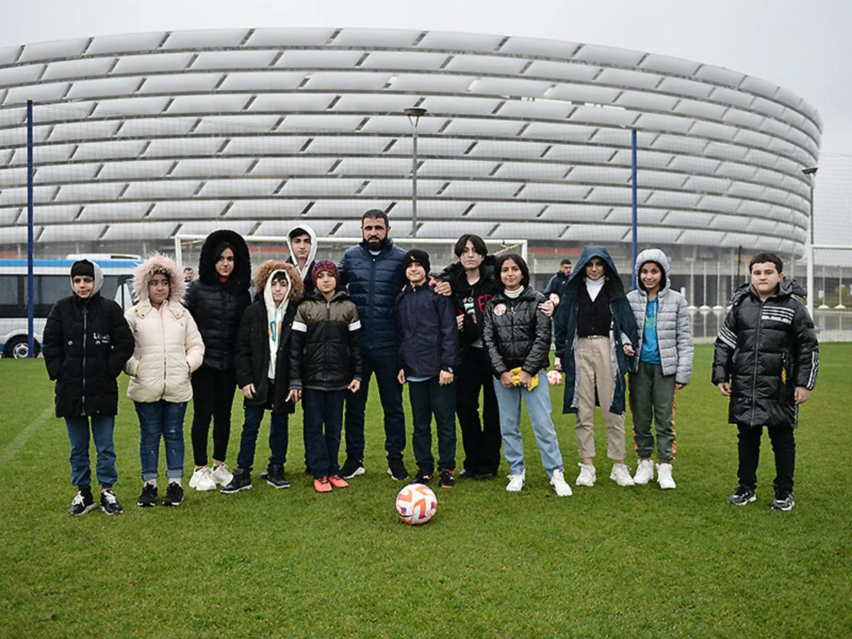 Ümumdünya Uşaq Hüquqları Gününə həsr edilmiş futbol tədbiri keçirilib
