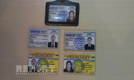 ​Lənkəranda dələduzluqla məşğul olan 3 jurnalist saxlanılıb - FOTO