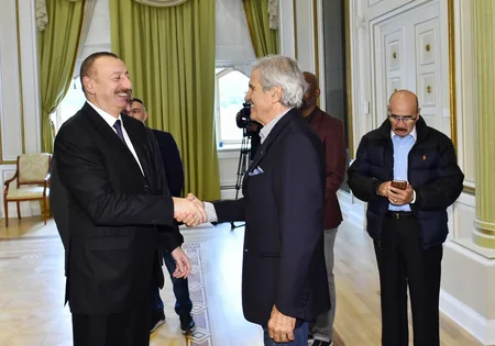 President Ilham Aliyev receives participants of 55th Convention of World Boxing Council