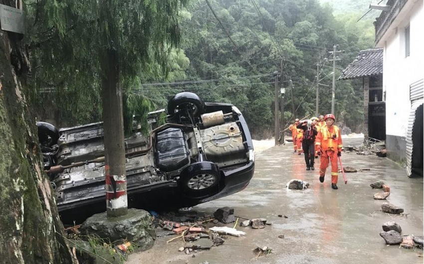 Çində Lekima qasırğası nəticəsində ölənlərin sayı 32 nəfərə çatıb