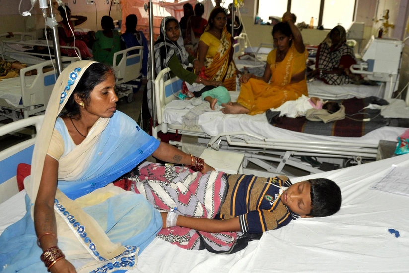 India detects unknown disease in 848 people