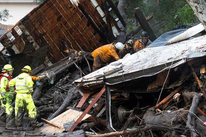 Kaliforniyada daşqınlar zamanı ölənlərin sayı 17 nəfərə çatıb