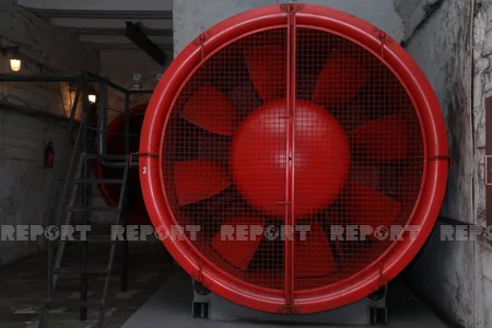 Bakı Metropoliteni 10 yeni güclü ventilyator istifadəyə verib
