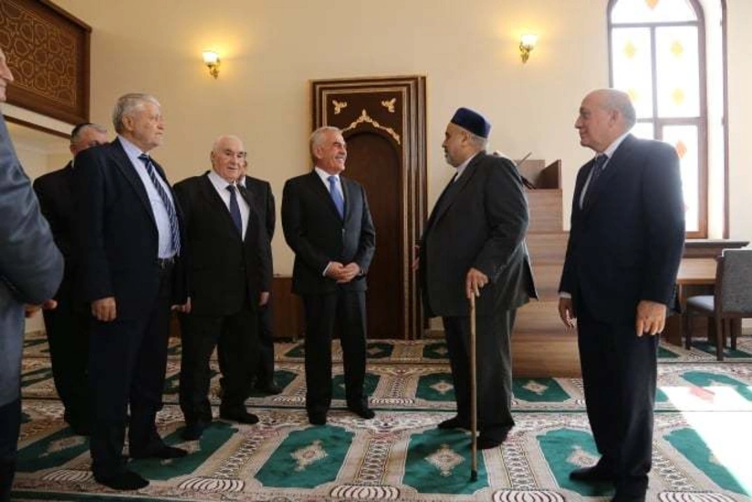 Şeyxülislam Ordubadda Allahşükür məscidinin açılışında iştirak edib