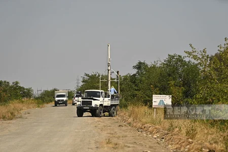 Ağdam-Xankəndi yolu elektrik enerjisi ilə təmin edilib - YENİLƏNİB