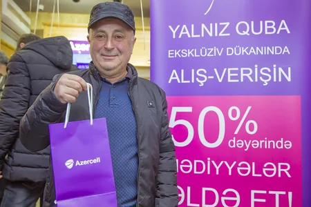 “Azercell” yeni konsepsiya mağazasını Qubada təqdim edib