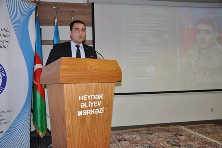 Biləsuvarda Vətən Müharibəsi Qəhrəmanına həsr olunmuş kitabın təqdimatı olub