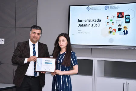 Əmək Bazarı və Sosial Müdafiə Məsələləri üzrə Milli Observatoriya “Data Jurnalistika” təlimi keçirib
