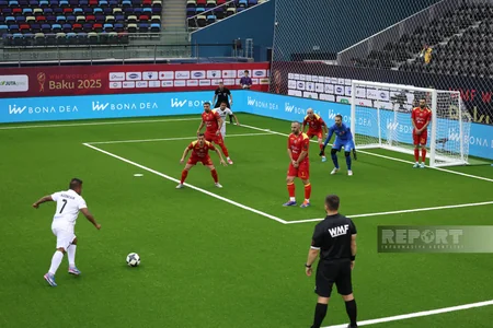 Minifutbol üzrə dünya çempionatında qrup mərhələsinin son oyunu keçirilib