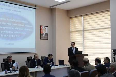 Baş Prokurorluqda təbii qazdan təhlükəsiz istifadə ilə bağlı konfrans keçirilib