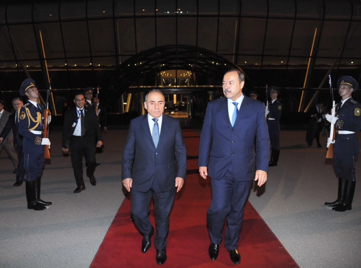 Özbəkistanın Baş naziri Abdulla Aripovun Azərbaycana səfəri başa çatıb