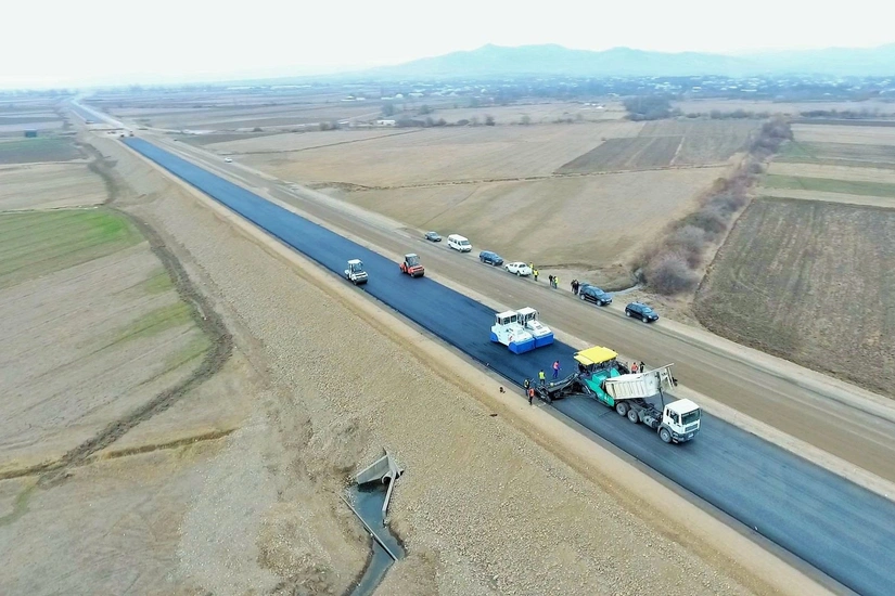 Bakı-Qazax yolunda avtomobillərin hərəkət istiqaməti müvəqqəti dəyişdiriləcək