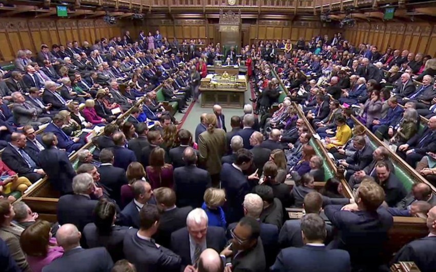 Britaniya parlamenti Brexit üzrə saziş layihəsini qəbul etməyib