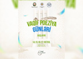 Vaqif Poeziya Günlərinin keçiriləcəyi şəhərlər açıqlanıb