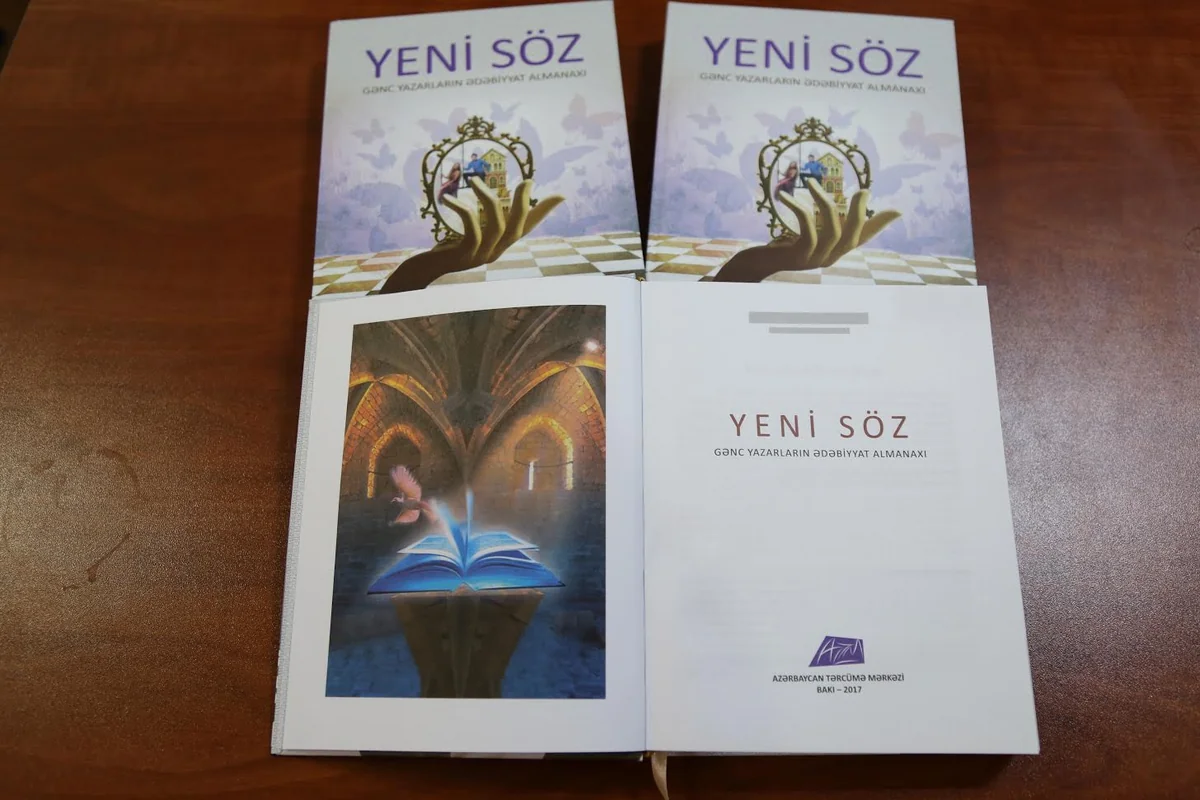 Yeni söz ədəbiyyat almanaxı nəşr edilib