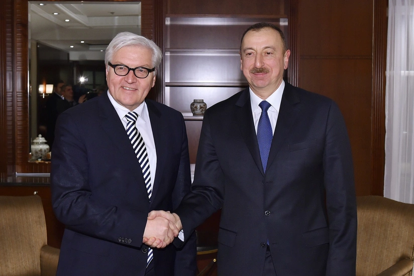 Ильхам Алиев поздравил президента Германии