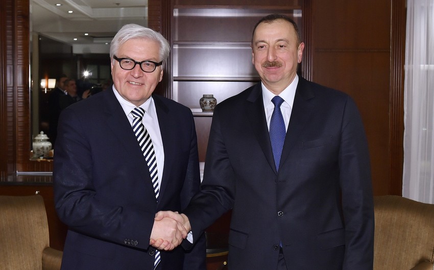 Prezident İlham Əliyev Almaniya Prezidentinə təbrik məktubu ünvanlayıb
