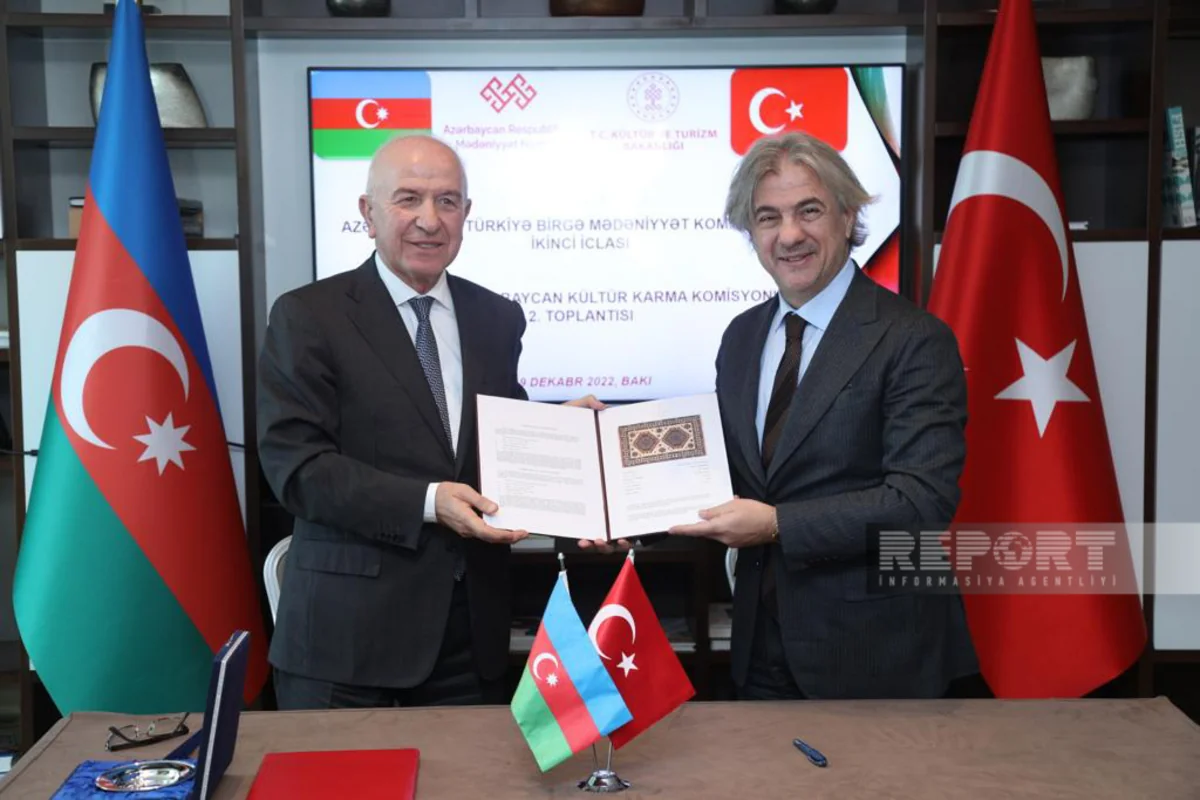 Azerbaijani and Turkish Ministries of Culture sign protocol 