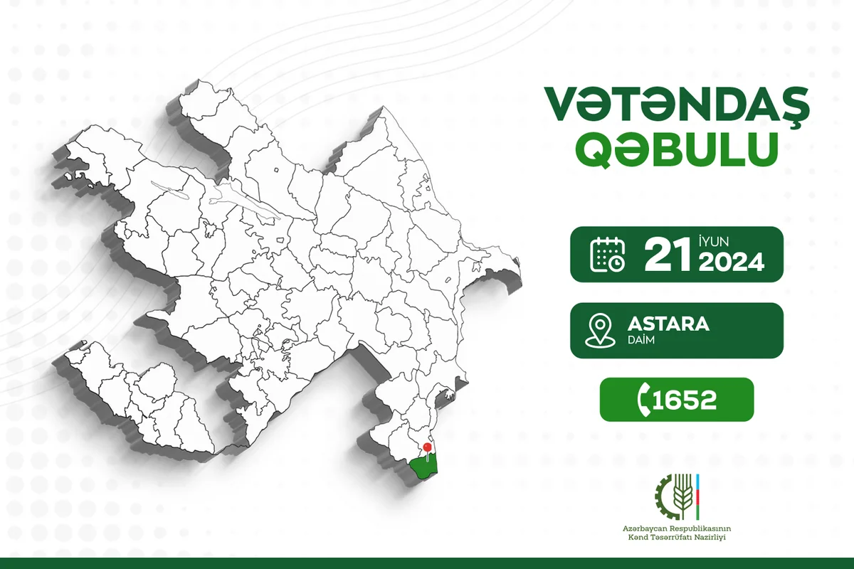 Məcnun Məmmədov Astarada vətəndaşları qəbul edəcək